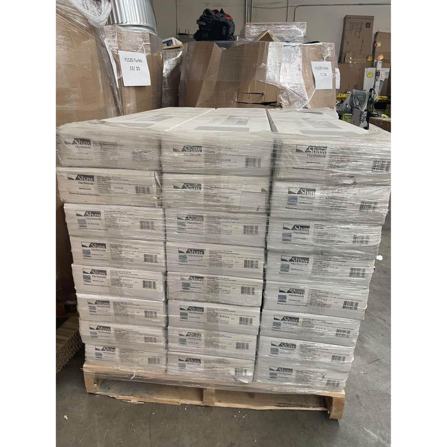 707.76sqft WesternSaddle Hickory 3/8 In. T X 5 in. W Click-Lock Scraped Engineered Hardwood Flooring